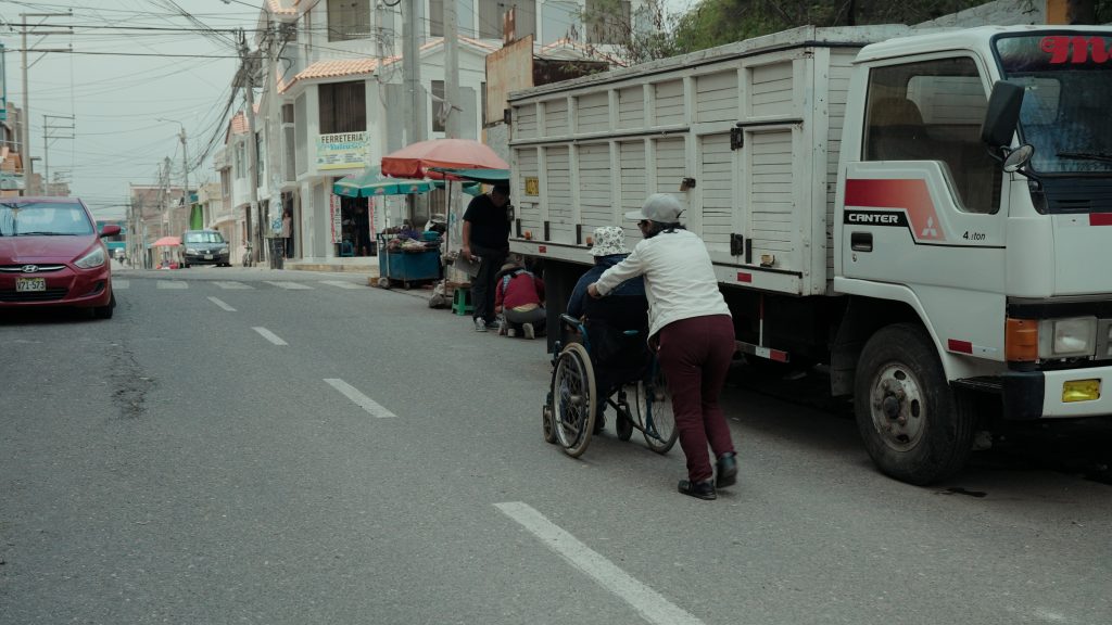 A street in Peru