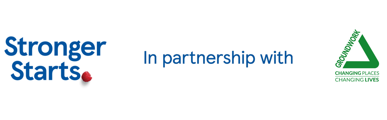 Tesco Stronger Starts logo